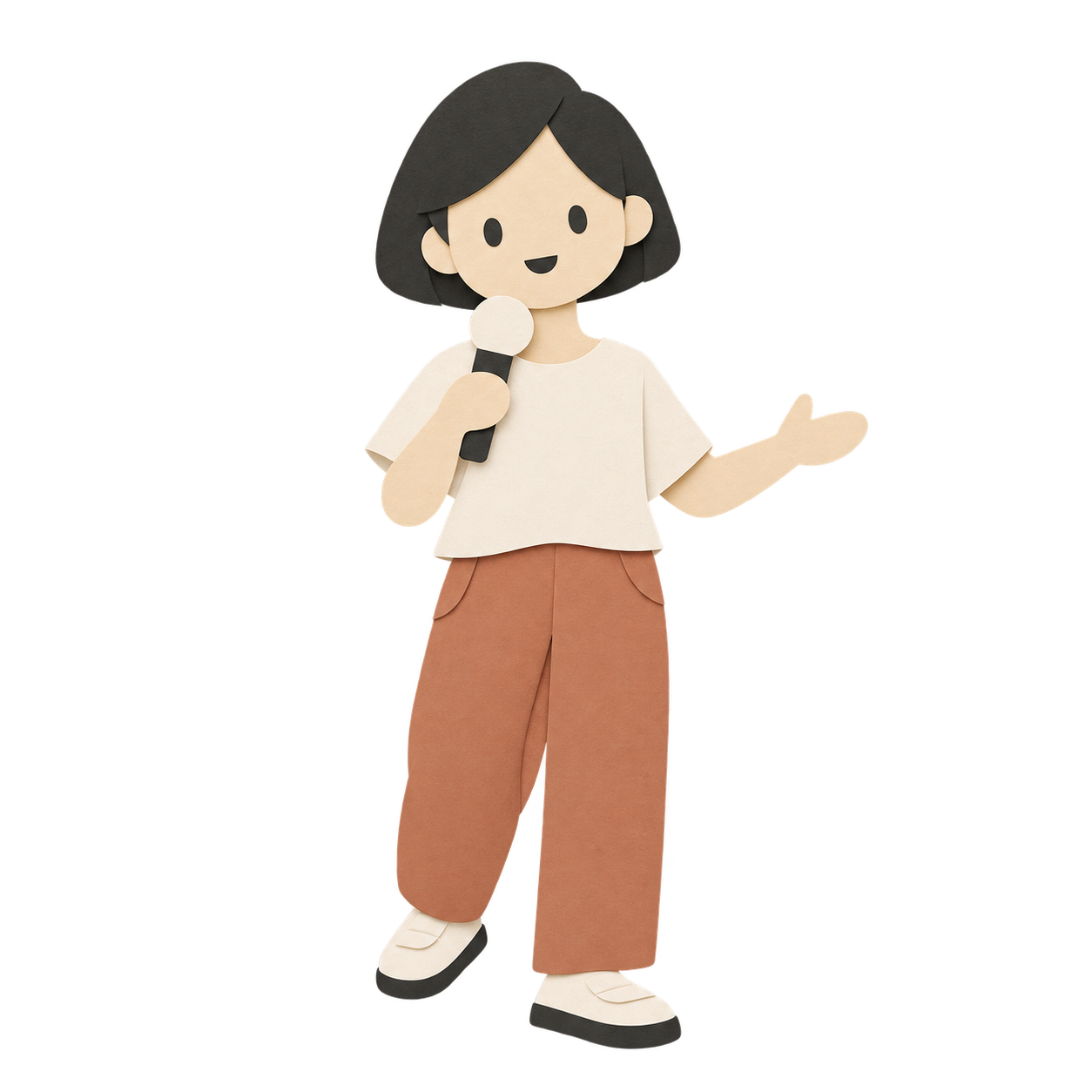 ESFP原创切纸角色 / Original ESFP paper-cut character